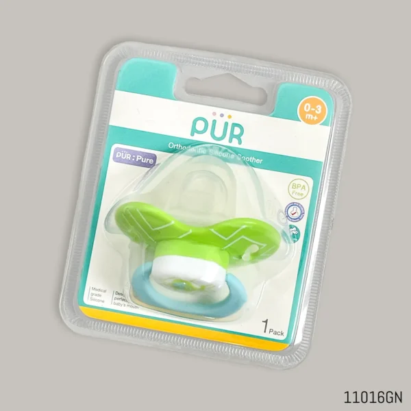 Pur Pacifier 0-3 Months+ | Pur Orthodontic Silicone Soother (0-3m+) - Image 3