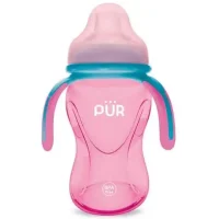 PUR Mumpot | PUR Drinking Cup 250ml | BPA Free | 6m+ | Easy Grip Baby Cup