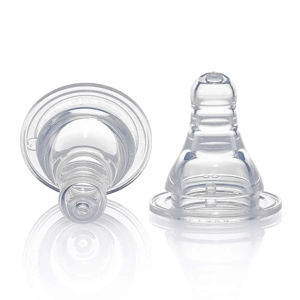 Pigeon Peristaltic Nipple Y-Cut | 6M+ | BPA Free | 2pcs | Anti-Colic