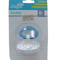 Angel Silicone Pacifier 6M+ – Safe, Durable & Soothing