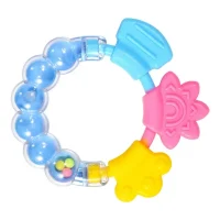 Applebear Rattle Teether for Babies | Sound + Safe Teething Relief
