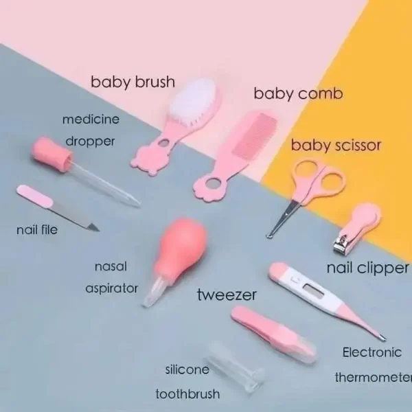 10 PCS Baby Health Care Kit – Complete Grooming & Nursing Set for Newborn - Image 2