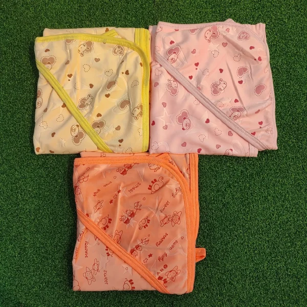 Sweet Baby Cap Towel – Approx. 32x26 | Cotton Hooded Baby Towel | Super Soft