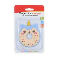 Dr. Gym Baby Teether – Soft, BPA-Free, 100% Food Grade (3m+)