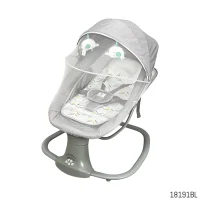 Mastela 3-in-1 Baby Swing Chair | Rocker, Sleeper & Bassinet with Music & Mosquito Net