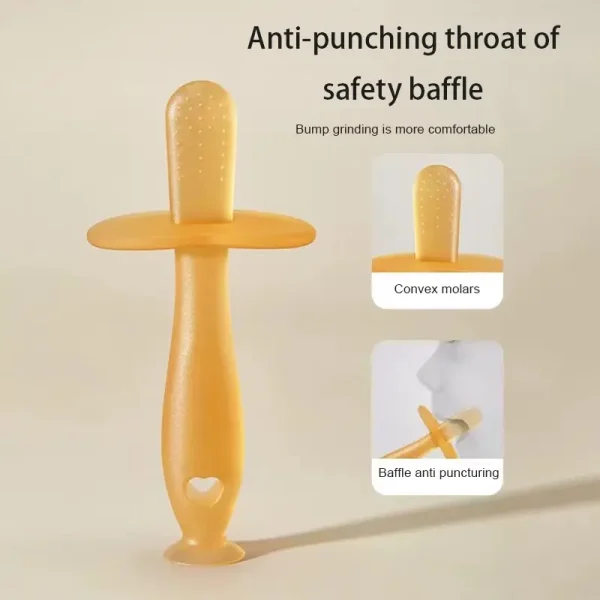 Sword Shaped Silicone Teether for Babies | 0m+ Safe Teething Toy