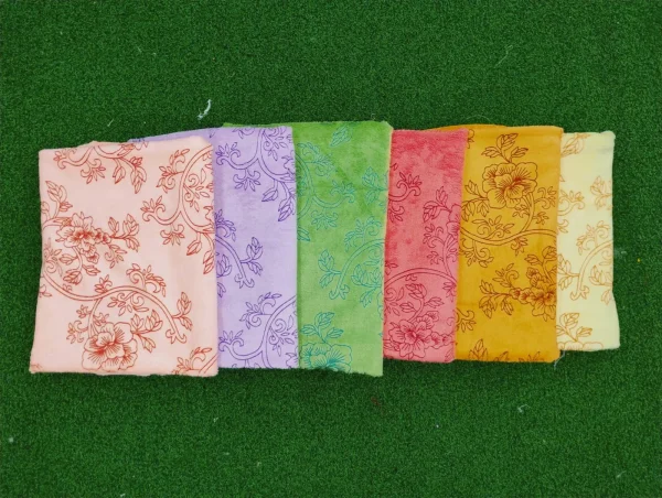 Flower Print Soft Towel – Approx. 20x40 | Baby & Kids Towel | Premium Quality