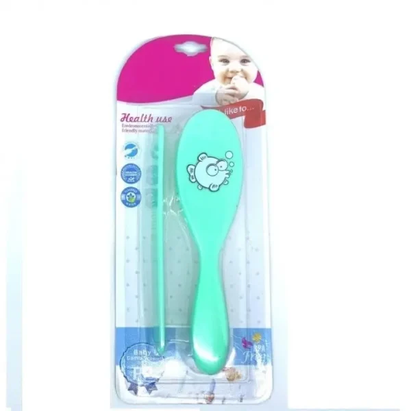Xibei Baby Comb & Brush Set – BPA-Free, Gentle & Safe for Newborns
