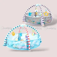 Activity Gym and Ball Pit | 2-in-1 Baby Playtime Set