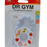 Dr. Gym Baby Teether – Soft, BPA-Free, 100% Food Grade (3m+)