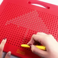 Magnet Tablet Pad – Reusable Drawing Board for Kids (Red)